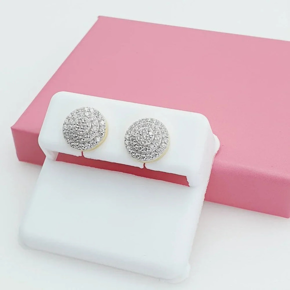 "925 Sterling Silver Cubic Zirconia Earrings, U19254611 - Picture 2 of 10